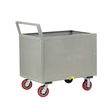 Little Giant Box Truck with Ergonomic Handle, Solid Sides, 30"X48" Deck Size BTSK-3048-6PY